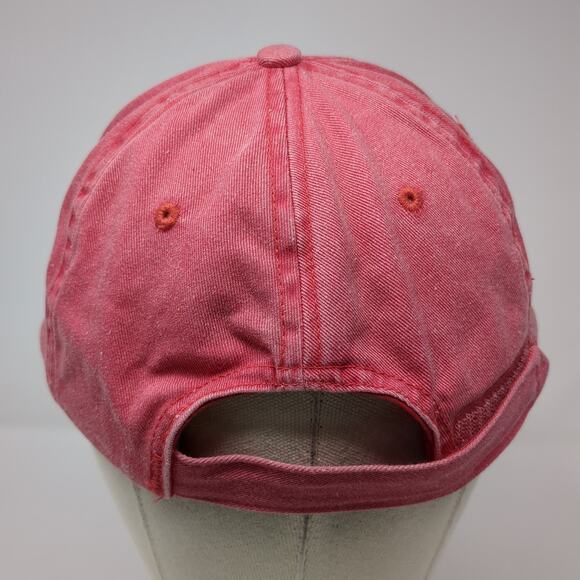 Scala Gal Strapback Baseball Hat Solid Pink One Size Adjustable Blank - Picture 7 of 10